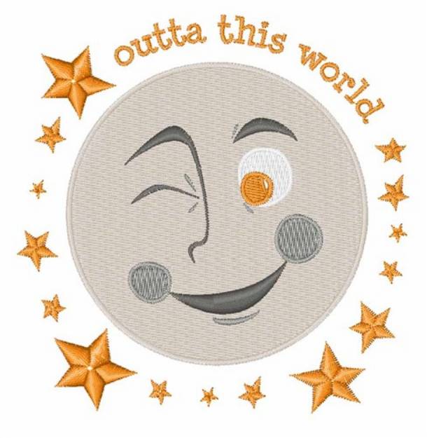 Picture of Outta This World Machine Embroidery Design