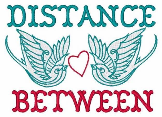 Picture of Distance Between Machine Embroidery Design