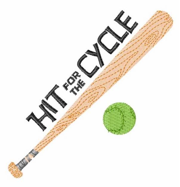 Picture of Hit For Cycle Machine Embroidery Design