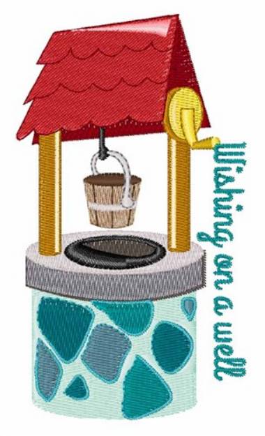 Picture of Wishing On Well Machine Embroidery Design