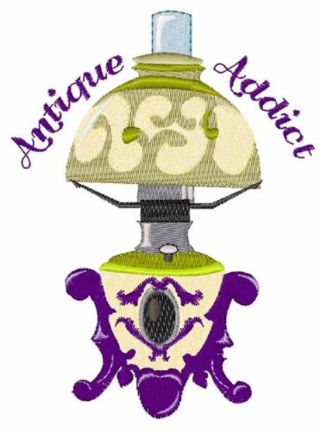 Picture of Antique Addict Machine Embroidery Design