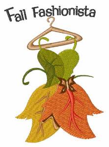 Picture of Fall Fashionista Machine Embroidery Design