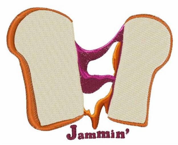 Picture of Jammin Machine Embroidery Design