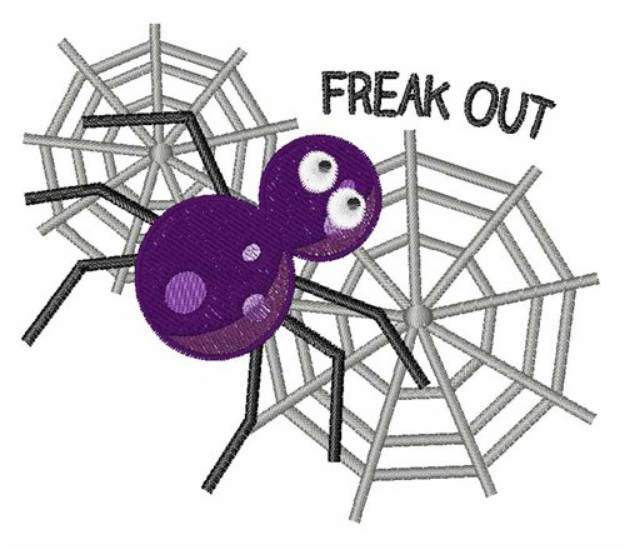 Picture of Freak Out Machine Embroidery Design