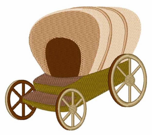 Picture of Stagecoach Machine Embroidery Design