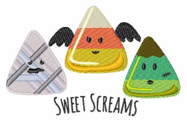 Picture of Sweet Screams Machine Embroidery Design