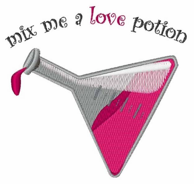 Picture of Love Potion Machine Embroidery Design