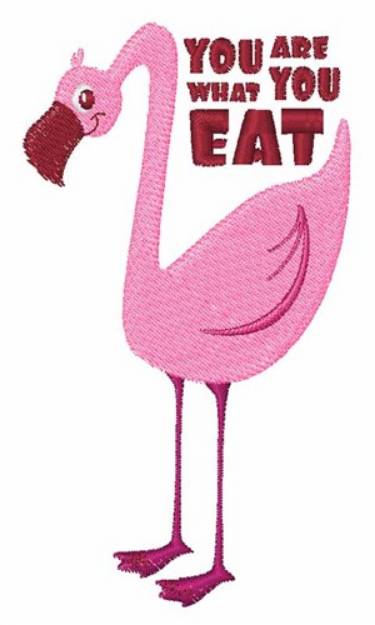 Picture of What You Eat Machine Embroidery Design