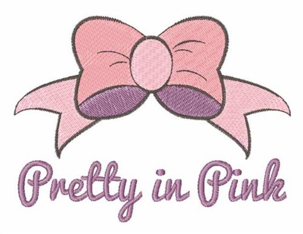 Picture of Pretty In Pink Machine Embroidery Design