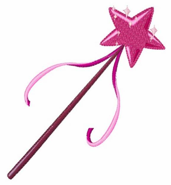 Picture of Magic Wand Machine Embroidery Design