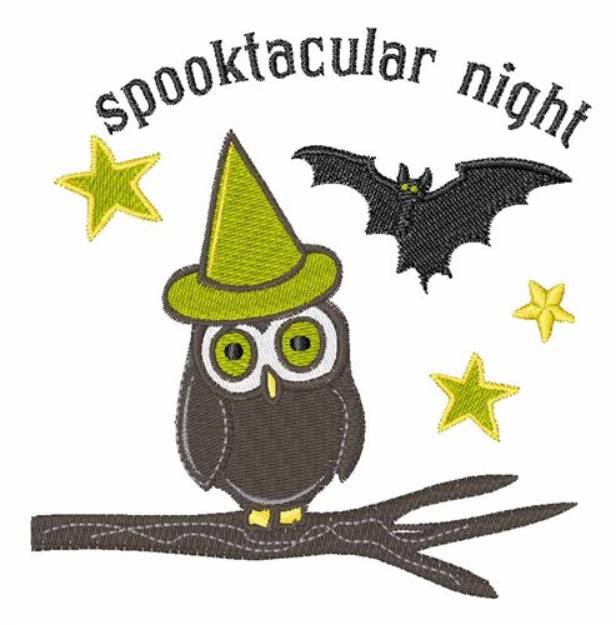 Picture of Spooktacular Night Machine Embroidery Design