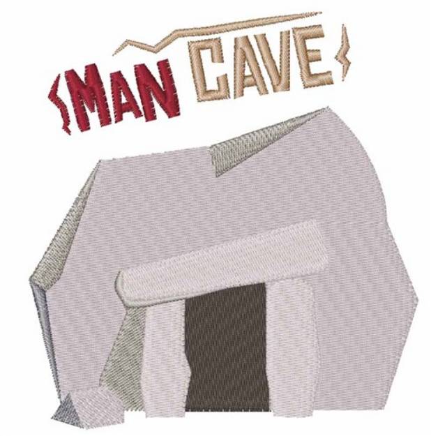 Picture of Man Cave Machine Embroidery Design