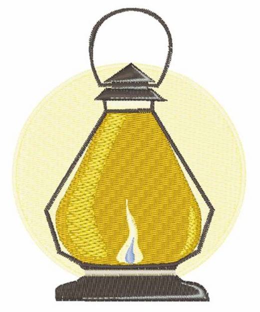 Picture of Lantern Machine Embroidery Design