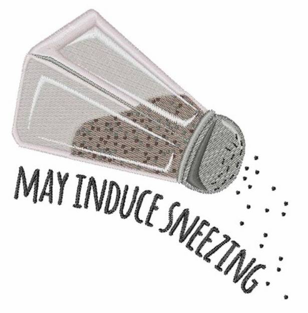 Picture of Induce Sneezing Machine Embroidery Design