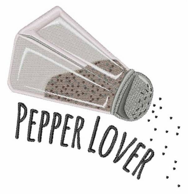 Picture of Pepper Lover Machine Embroidery Design