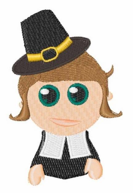 Picture of Pilgrim Boy Machine Embroidery Design