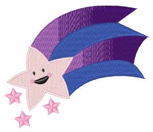 Picture of Shooting Star Machine Embroidery Design