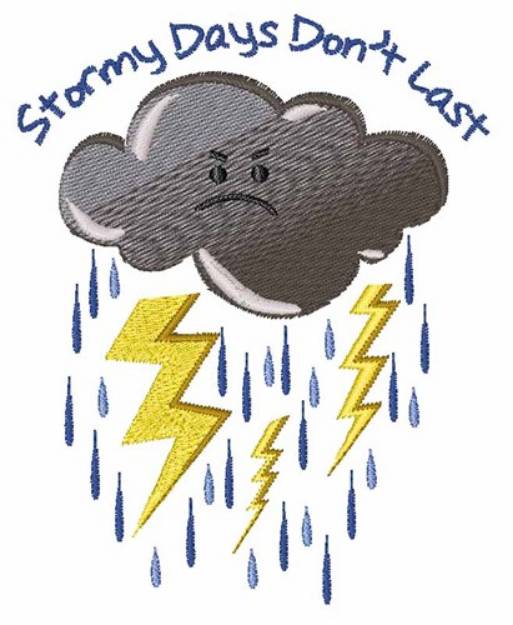 Picture of Stormy Days Machine Embroidery Design