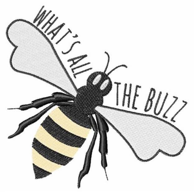 Picture of The Buzz Machine Embroidery Design