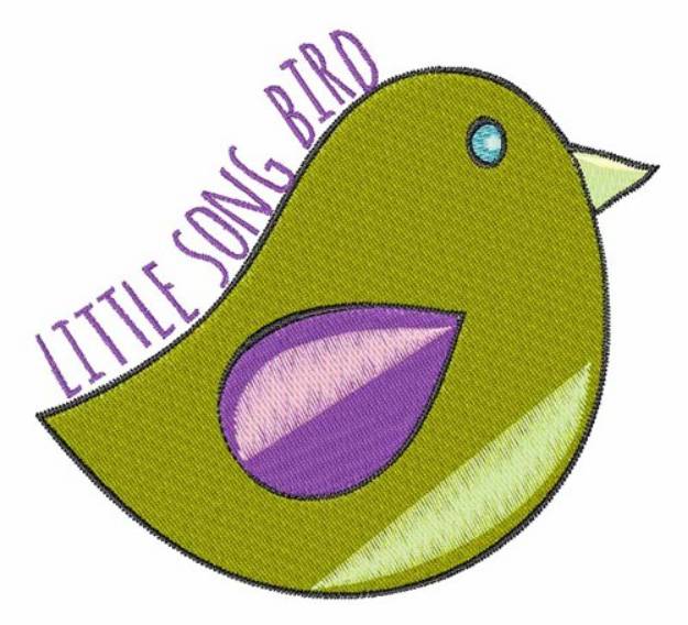 Picture of Song Bird Machine Embroidery Design