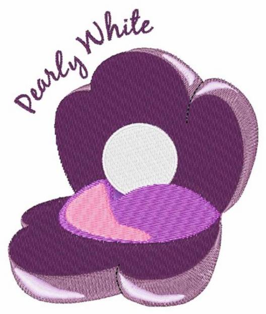 Picture of Pearly White Machine Embroidery Design