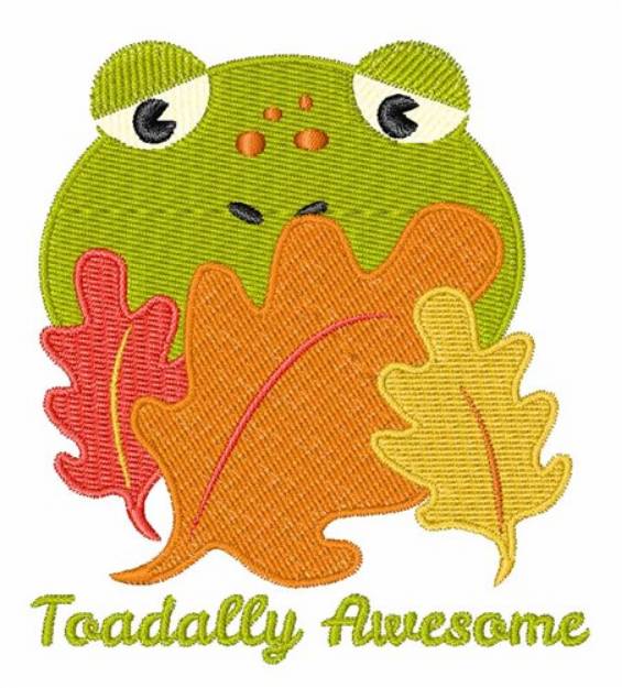 Picture of Toadally Awesome Machine Embroidery Design