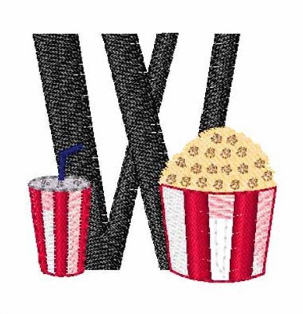 Picture of Movie Time W Machine Embroidery Design