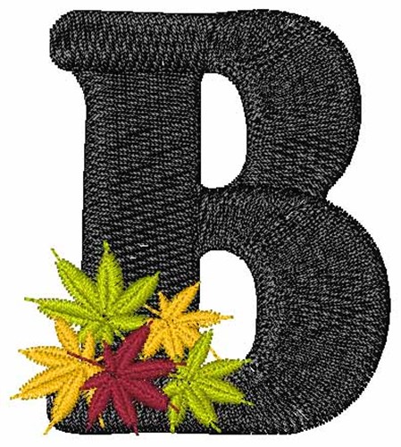 Mixed Leaves B Machine Embroidery Design