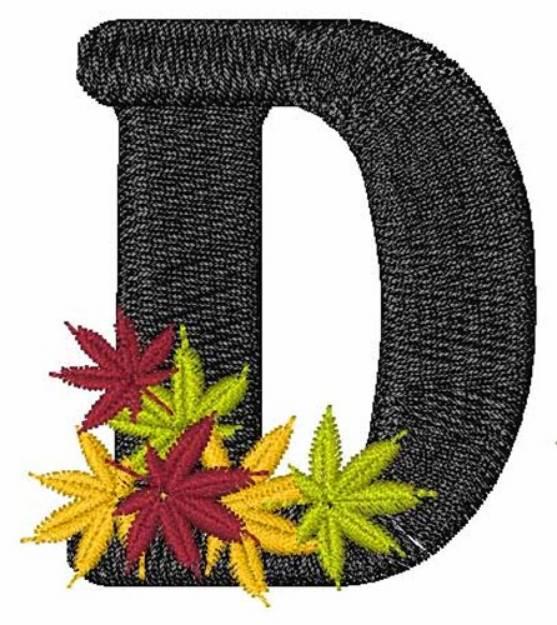 Picture of Mixed Leaves D Machine Embroidery Design