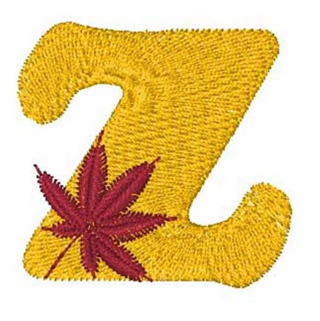 Picture of Mixed Leaves z Machine Embroidery Design