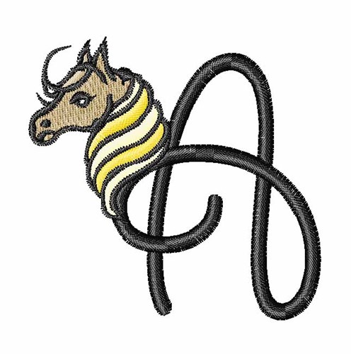 Horsey A Machine Embroidery Design