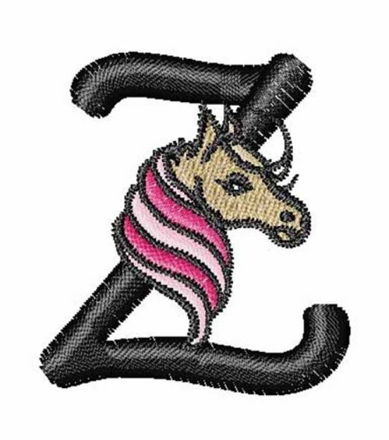 Picture of Horsey z Machine Embroidery Design