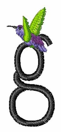 Hummingbirds & Flowers g Machine Embroidery Design