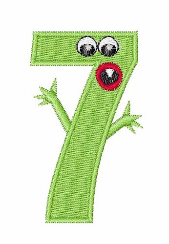 Green Monsters 7 Machine Embroidery Design