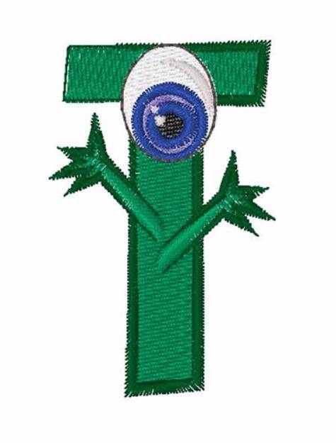 Picture of Green Monsters T Machine Embroidery Design