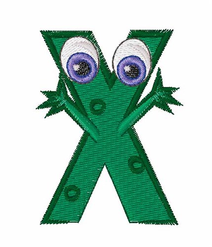 Green Monsters X Machine Embroidery Design