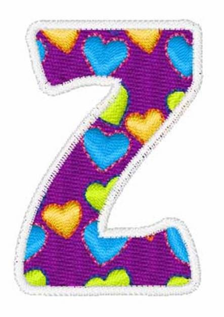 Picture of Flowers & Hearts z Machine Embroidery Design