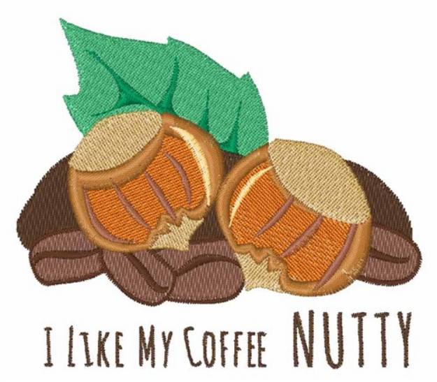 Picture of Nutty Coffee Machine Embroidery Design