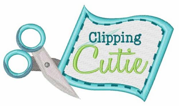 Picture of Clipping Cutter Machine Embroidery Design