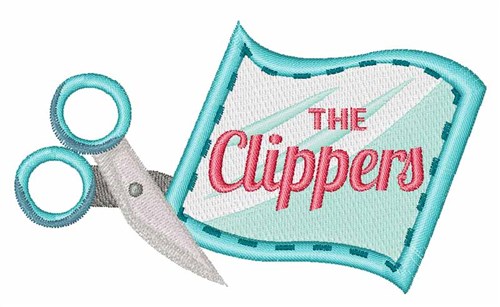 The Clippers Machine Embroidery Design