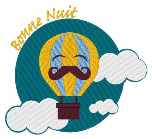 Picture of Bonne Nuit Machine Embroidery Design