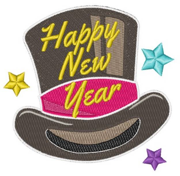 Picture of New Year Machine Embroidery Design