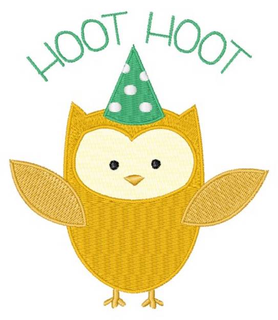 Picture of Hoot Owl Machine Embroidery Design