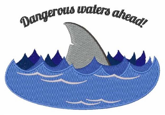 Picture of Dangerous Waters Machine Embroidery Design