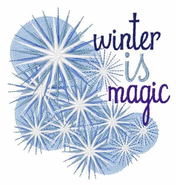 Picture of Winter Magic Machine Embroidery Design