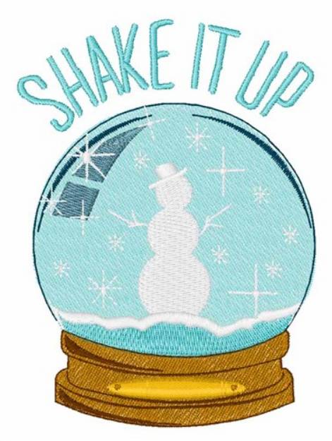 Picture of Shake It Up Machine Embroidery Design