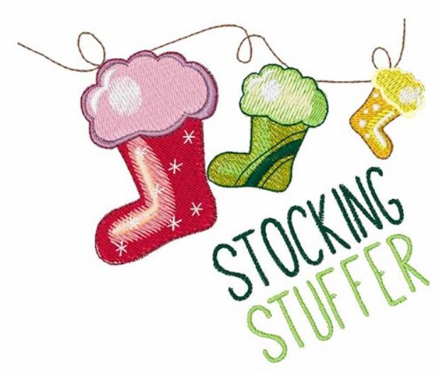 Picture of Stocking Stuffer Machine Embroidery Design