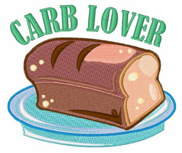 Picture of Carb Lover Machine Embroidery Design