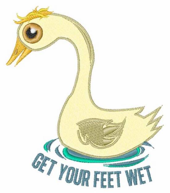 Picture of Wet Feet Machine Embroidery Design