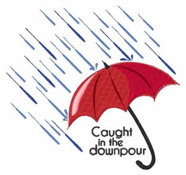 Picture of The Downpour Machine Embroidery Design